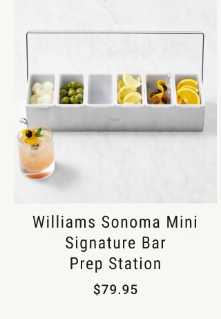 Williams Sonoma Mini Signature Bar Prep Station - $79.95