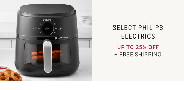 Select Philips Electrics - Up to 25% Off + Free Shipping