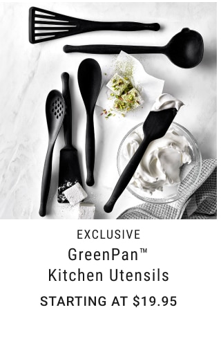 EXCLUSIVE GreenPan™️ Kitchen Utensils Starting at $19.95