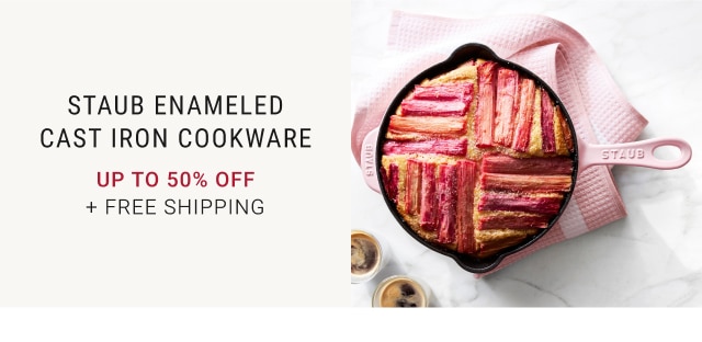 Staub Enameled Cast Iron Cookware - Up to 50% Off + Free Shipping