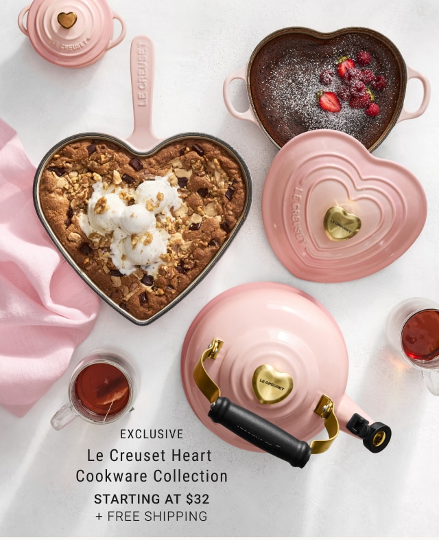 exclusive - Le Creuset Heart Cookware Collection Starting at $32 + Free Shipping