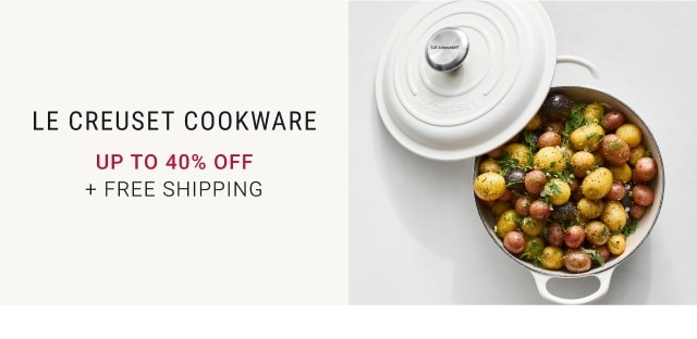 le creuset cookware - up to 40% off +free shipping