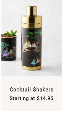 Cocktail Shakers - Starting at $14.95