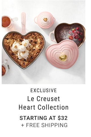 Le Creuset Heart Collection - Starting at $32 + Free Shipping