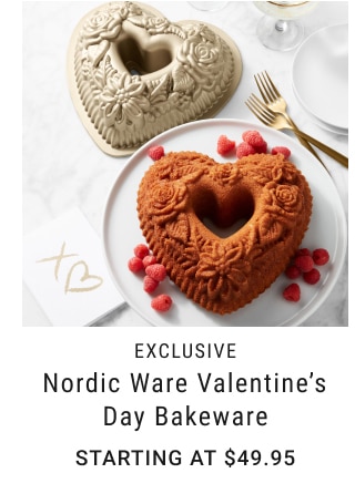 Nordic Ware Valentine’s Day Bakeware - Starting at $49.95