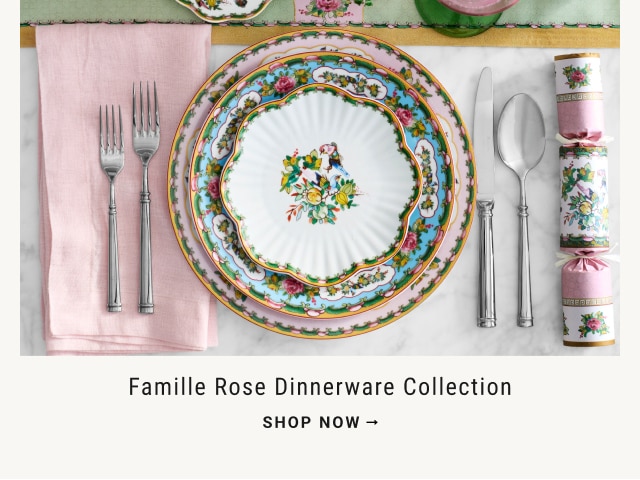 Famille Rose Dinnerware Collection - shop now