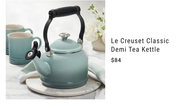 le creuset classic demi tea kettle - $84