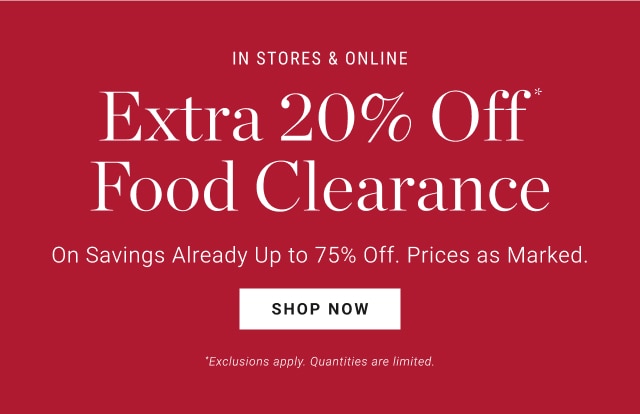 up to 75% off clearance - shop now