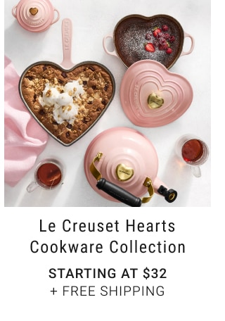 Le Creuset Hearts Cookware Collection - Starting at $32