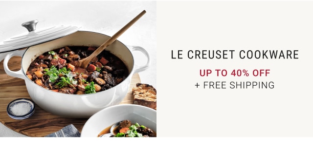 Le Creuset Cookware - Up to 40% Off + FREE SHIPPING