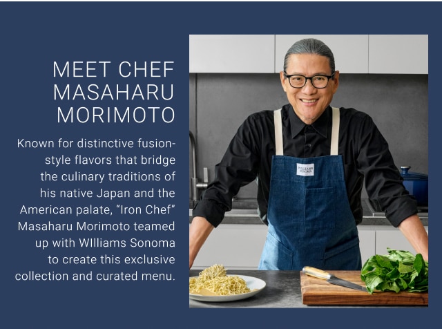 Meet chef Masaharu Morimoto