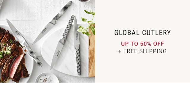 Global Cutlery - Up to 50% Off + FREE SHIPPING