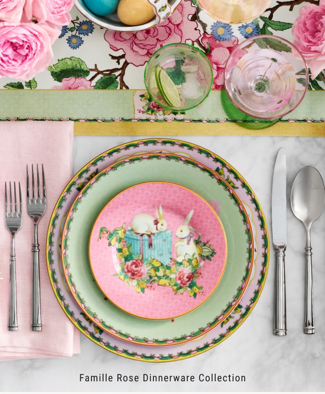 Famille Rose Dinnerware Collection