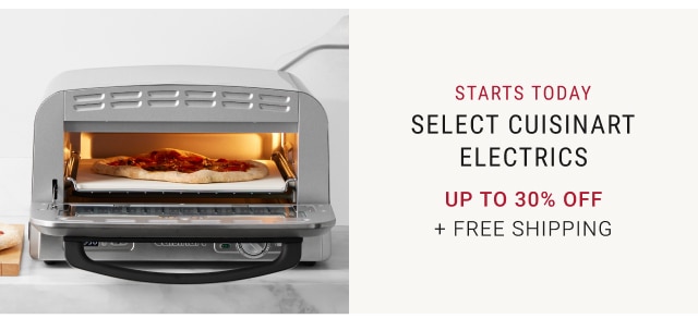 STARTS TODAY - Select Cuisinart Electrics Up to 30% Off + FREE SHIPPING