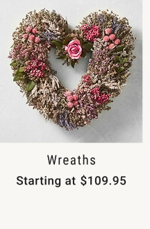 wreaths - starting at $109.95