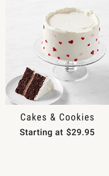 cakes & cookies - starting at $29.95