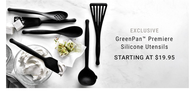 GreenPan™ Premiere Silicone Utensils - Starting at $19.95