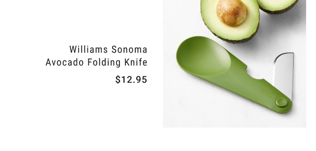 Williams Sonoma Avocado Folding Knife - $12.95