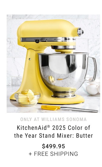 KitchenAid® 2025 Color of the Year Stand Mixer: Butter - $499.95 + Free Shipping