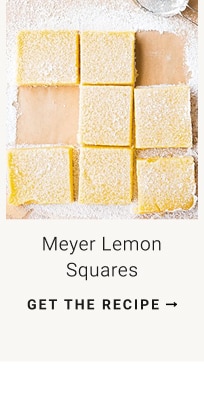 Meyer Lemon Squares - Get The Recipe
