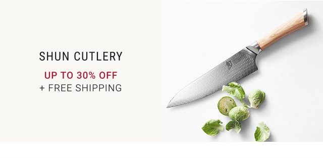 Shun Cutlery - Up to 30% Off + Free Shipping