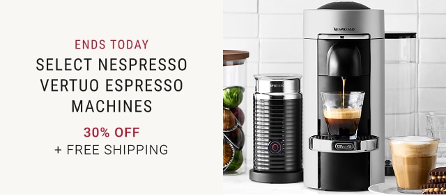 Select Nespresso Vertuo Espresso Machines - 30% Off + Free Shipping
