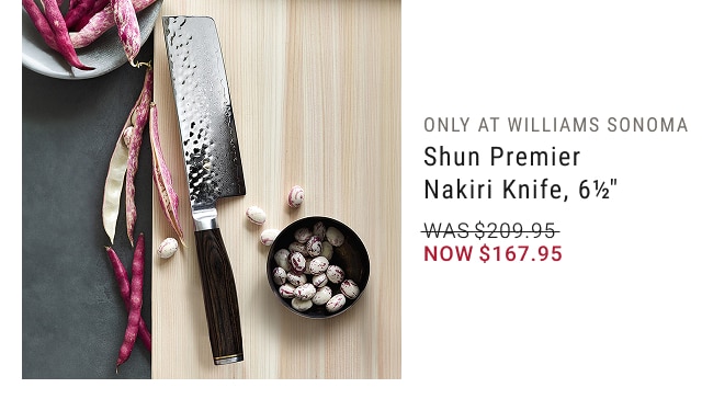 Shun Premier Nakiri Knife, 6 1/2" - Now $167.95