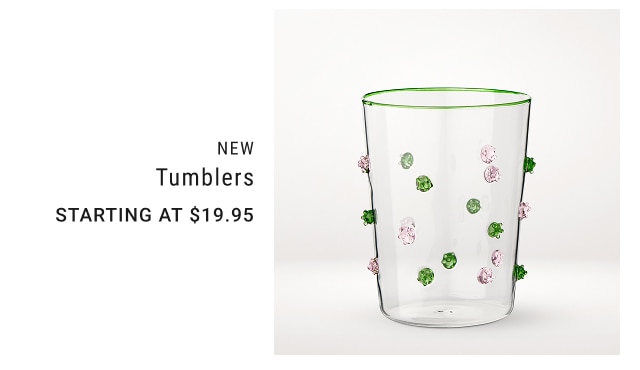 NEW Tumblers Starting at $19.95