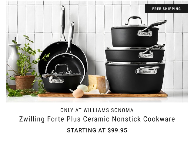 Zwilling Forte Plus Ceramic Nonstick Cookware - Starting at $99.95