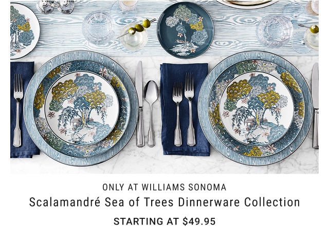 Scalamandré Sea of Trees Dinnerware Collection - Starting at $49.95