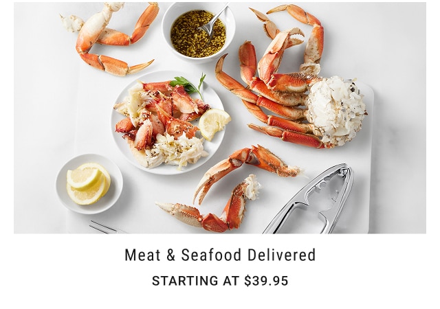 Meat & Seafood delivered - Starting at $39.95