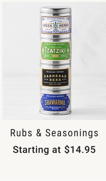 Rubs & Seasonings Starting at $14.95
