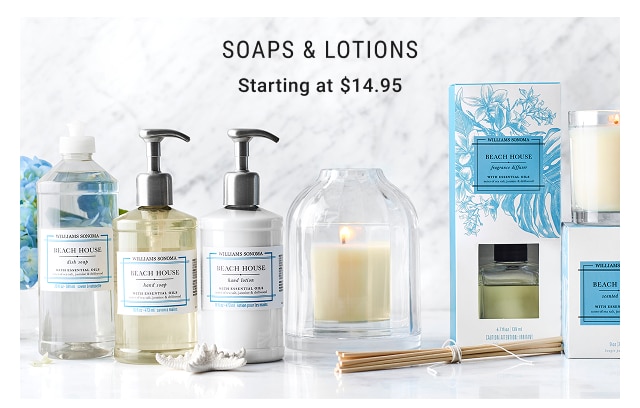 Soaps & Lotions Starting at $14.95