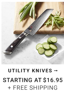 UTILITY KNIVES STARTING AT $16.95 + FREE SHIPPING