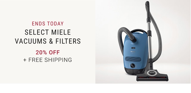 Select Miele Vacuums & Filters - 20% Off + FREE SHIPPING