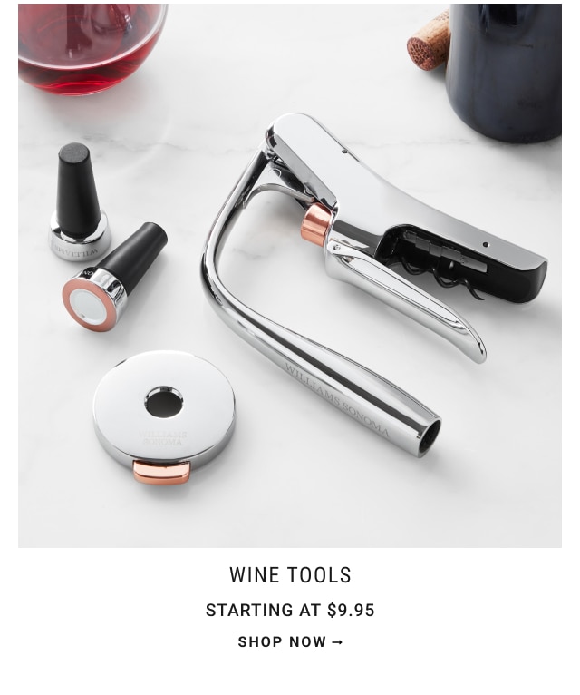 Wine Tools Starting at $9.95 - shop now