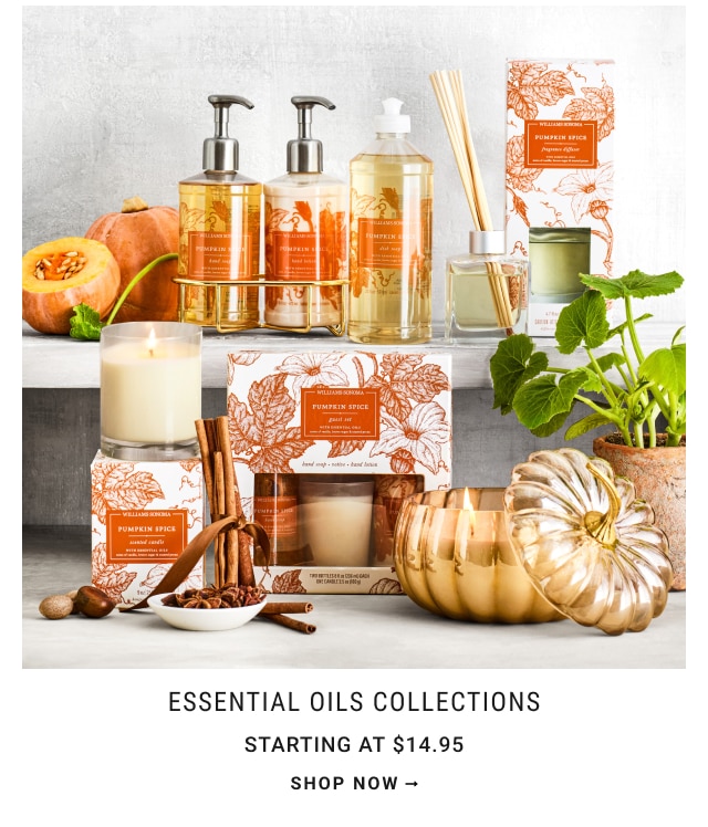 Essential Oils Collections Starting at $14.95 - shop now