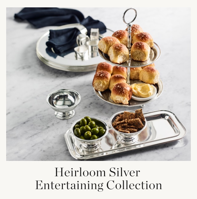 Heirloom Silver Entertaining Collection