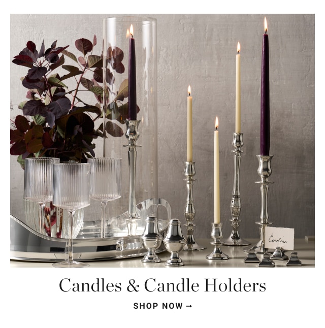 Candles & Candle Holders shop now