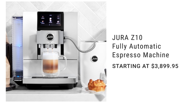 JURA Z10 Fully Automatic Espresso Machine Starting at $3,899.95