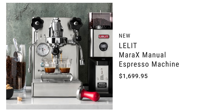 NEW - LELIT MaraX Manual Espresso Machine $1,699.95