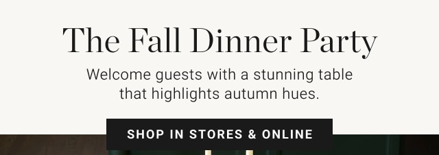 The Fall Dinner Party - shop in stores & online