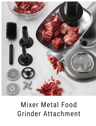 Mixer Metal Food Grinder Attachment