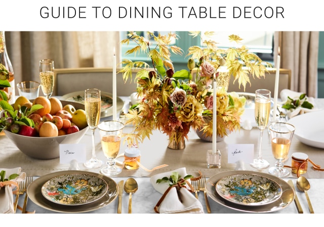 Guide to Dining Table Decor