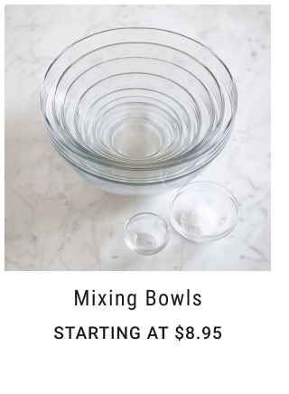 Mixing Bowls Starting at $8.95