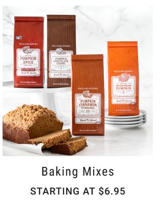 Baking Mixes Starting at $6.95