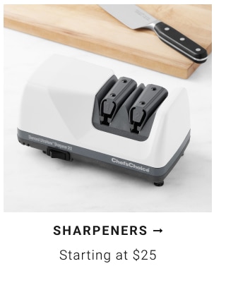 Sharpeners Starting at $25