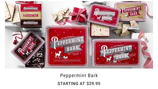 Peppermint Bark Starting at $29.95