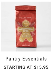 Pantry Essentials Starting at $15.95