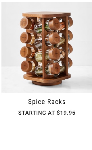 Spice Racks Starting at $19.95